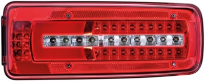 DAF / MAN Rear LED Tail Lamp Lens RH/LH Hella - 2028150, 81252300031DAF truck parts Ireland