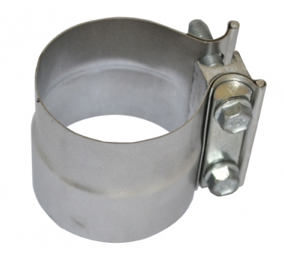 Stepped Exhaust Clamps - Flex to Solid (Stainless) - O'Donnell Comercials truck and trailer parts Ireland