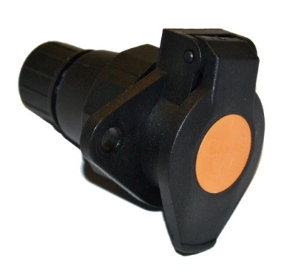 Light Suzie Socket (Black) 7 Pin Trucklite - O'Donnell Comercials truck and trailer parts Ireland