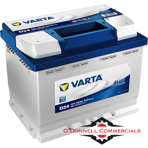 Varta Battery 027 60AH/540A