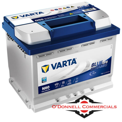 Varta Battery 027(EFB) 60AH/640A/N60