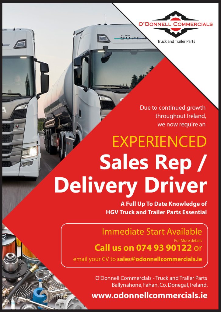 Experienced Sales Rep/Delivery Driver