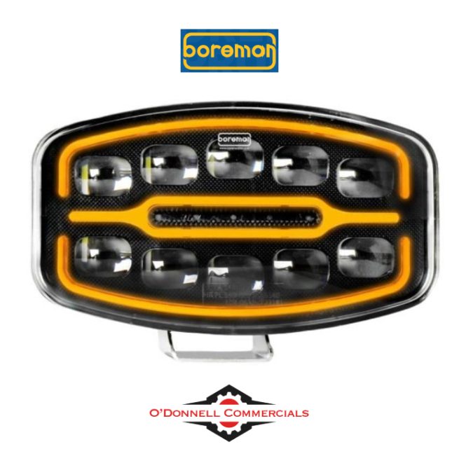 Polaris Boreman Full LED Spot Lamp Light - O'Donnell Commercials Truck and Trailer Parts Ireland