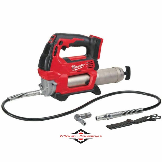 Impact Wrench & Grease Gun Powerpack 2x5.0Ah - Milwaukee M18